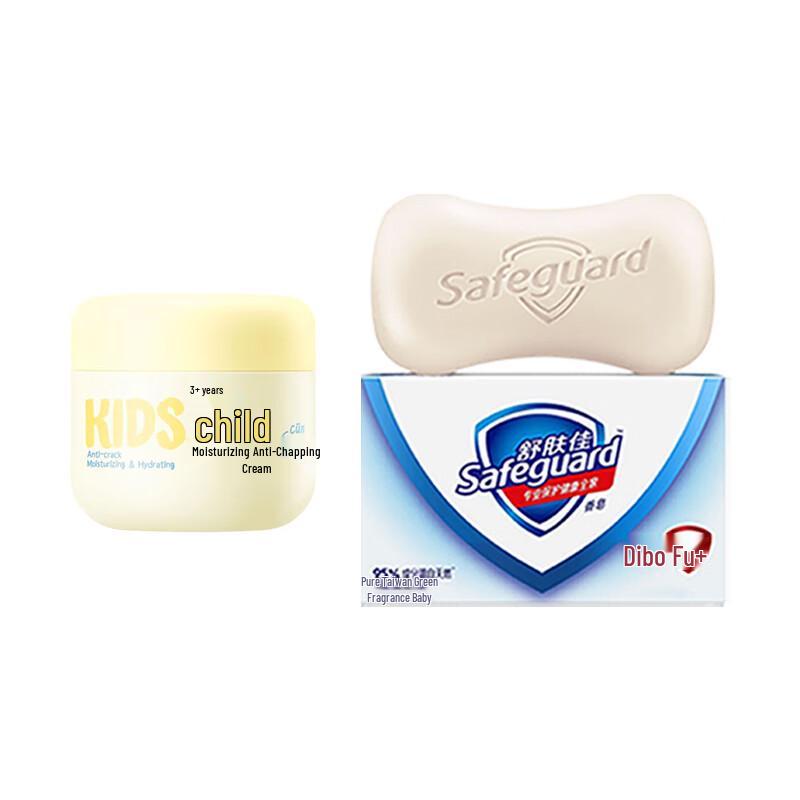 Набор Safeguard Pure White Мыло и Крем для Детей