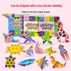 Children's Full-Color English Origami Book Set - Handmade DIY Educational Toy