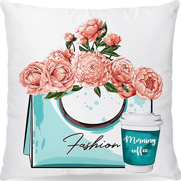 Perfume Bottle Pillow Cover Fashion Women'S Pet Home Sofa Car Ornament French Cushion Cover Premium Durable Quality