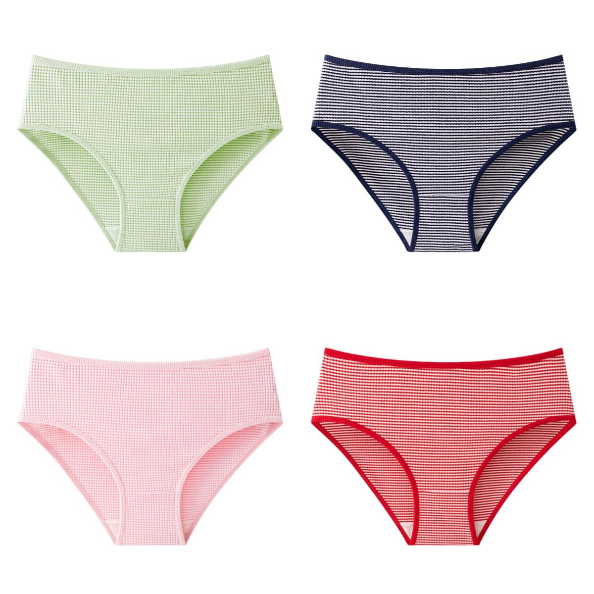 

Трусы больших размеров, дышащие, со средней и высокой талией, женское нижнее белье XXL (145-85 kg)