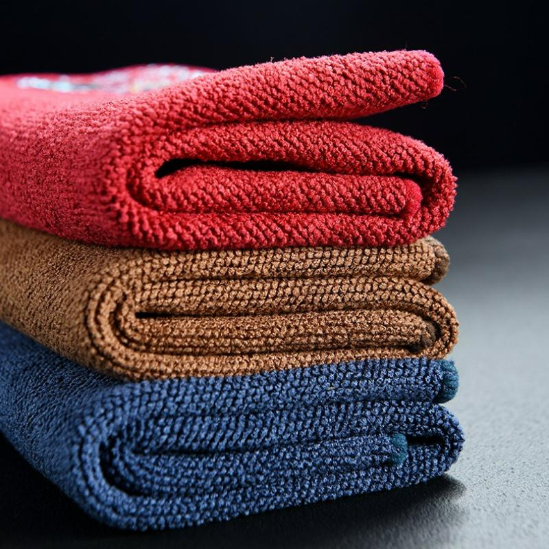 Chinese Style Tea Towel Cloth Thickened Absorbent Soft Table Cleaning Tea Cloth Towel Cloth Home Tea Ceremony Accessories New