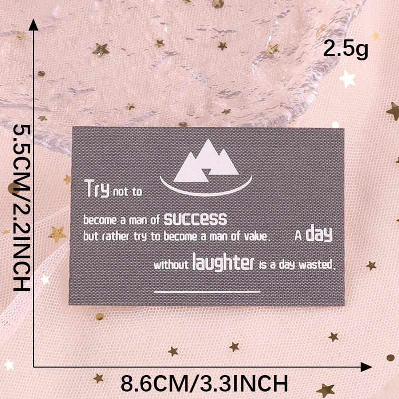 Hole Repair Sticker Accessories Offset Printing Flower Cloth Label Self-Adhesive Leather Jacket Down Jacket Patch Sticker English Letter Cloth Sticker