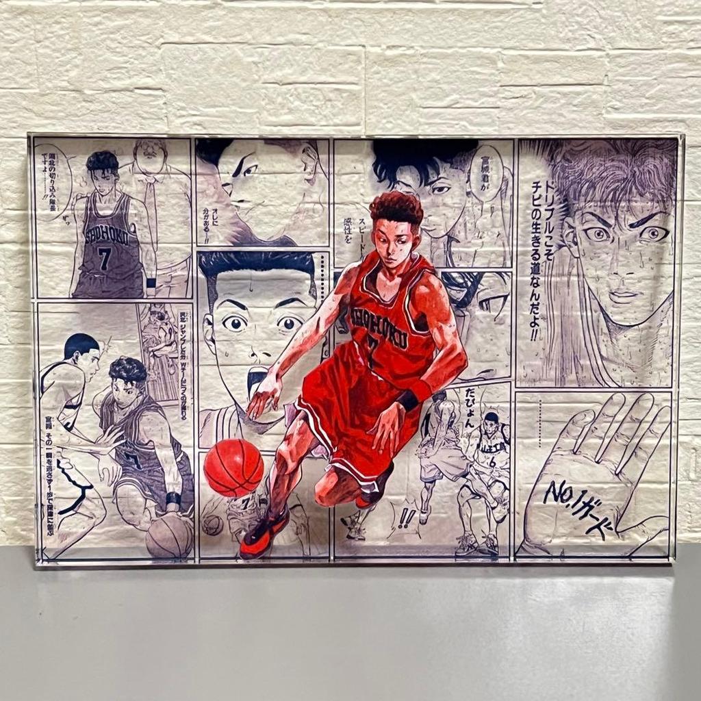 Used Slam Dunk Acrylic Block Anime Ryota Miyagi SLAM DUNK