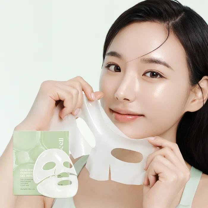 [7 Sheets] [Trouble Mark Eraser] Cica Repair Panthenol Gel Mask