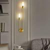 Nordic Modern Indoor Wall Lamp: Long Strip for Living Room, Corridor, or Bedroom