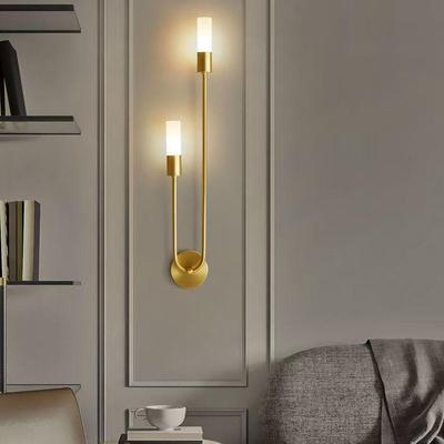 Nordic Modern Indoor Wall Lamp: Long Strip for Living Room, Corridor, or Bedroom