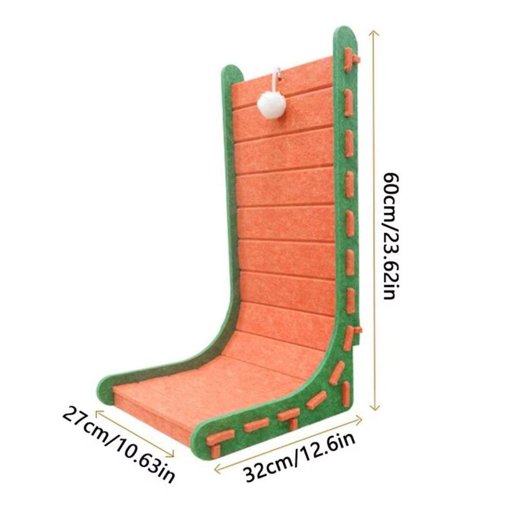 Wear-resistant Cat Climbing Mat L Shape Double-layer Cat House Cat Play Rest Felt Cat Nest  Indoor