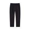 Li-Ning Fashionable Versatile Comfortable Casual Solid Color Simple Knitted Sports Pants Women Bottoms Black AYKV822-1