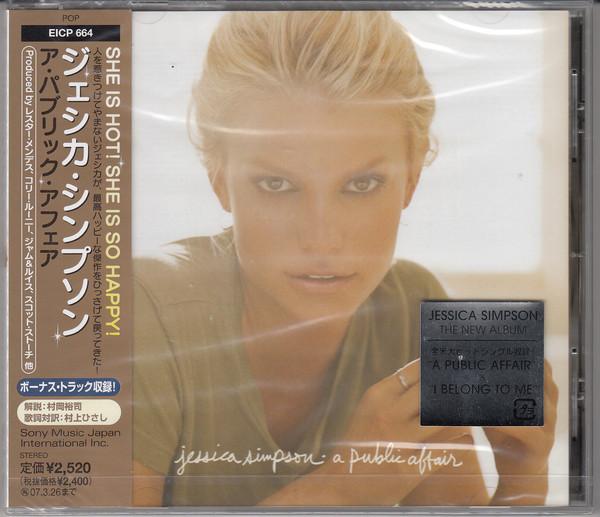 

CD JESSICA SIMPSON - A Public Affair EICP664 Epic 2006 Japan ObiPop Used