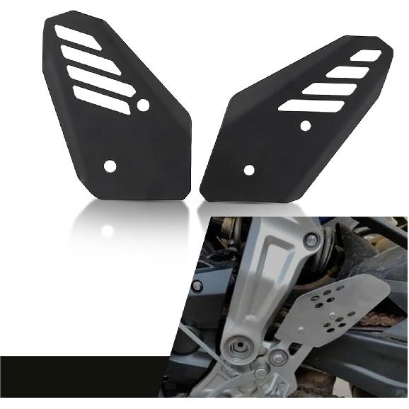 Compatible With MT-07 Moto Cage 2015 2016 2017 MT 07 Motorcycle Baffle Board Footpeg Footrest Rear Set Heel Plates Guard Protector