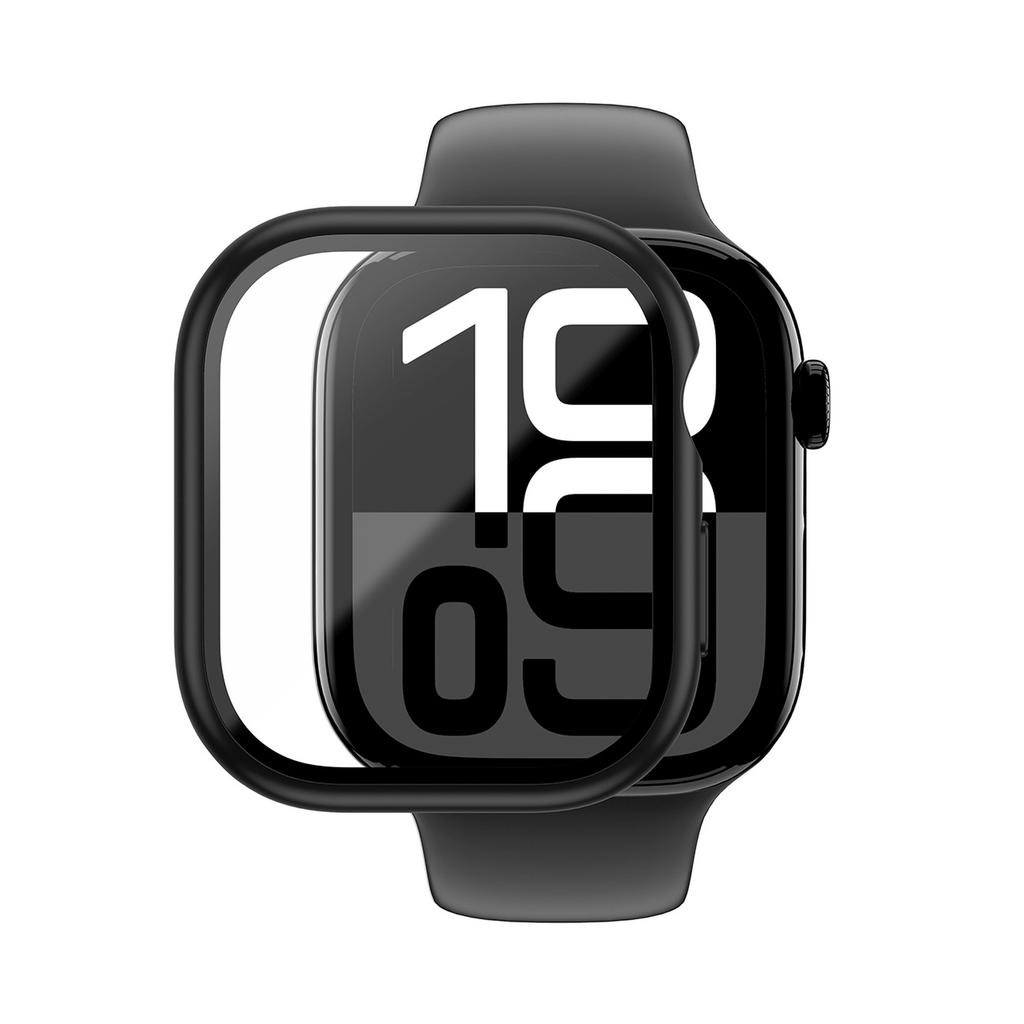 Radix Glass Tempered Glass Case for Apple Watch 46mm - Black