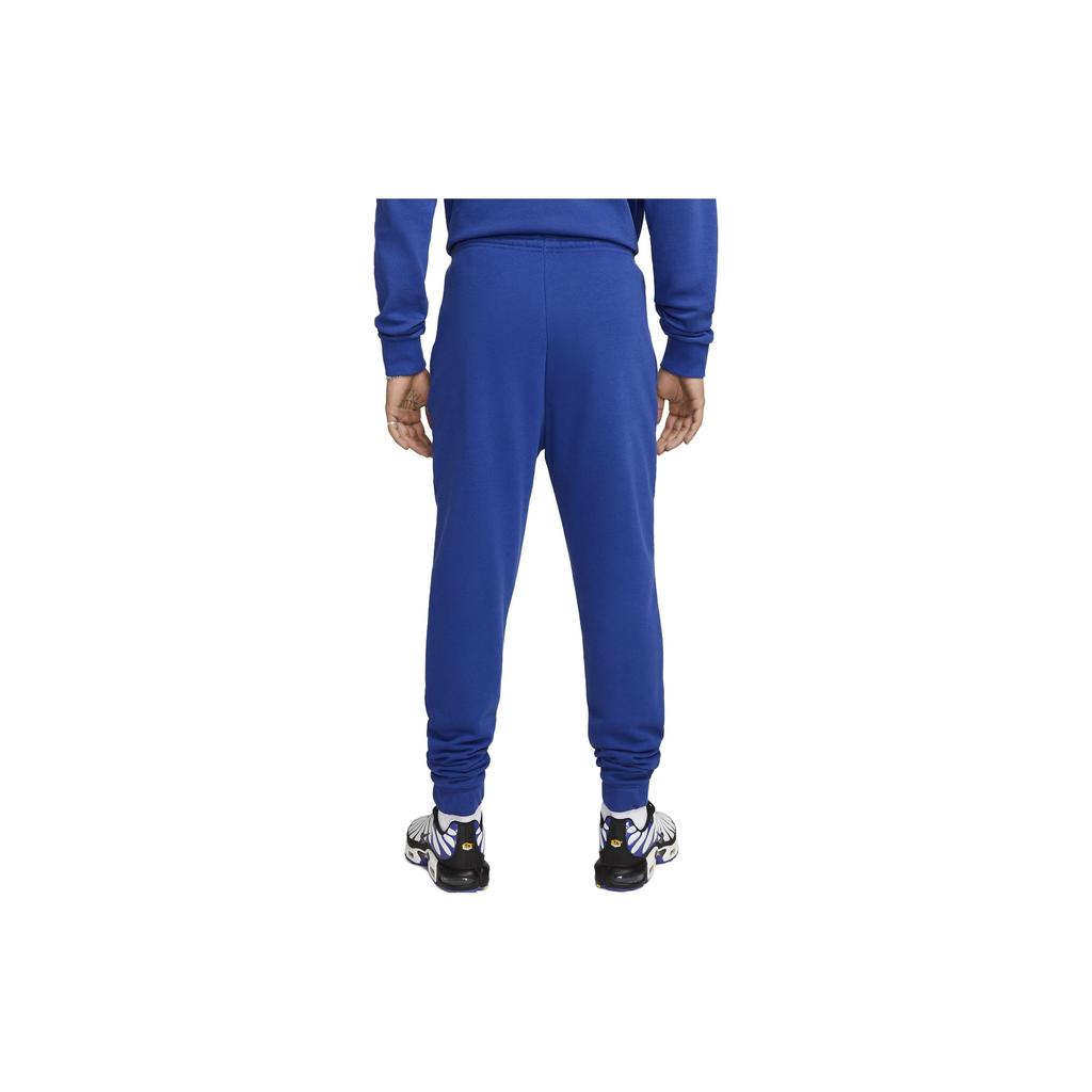 Nike Atlético De Madrid Logo Elastic Waist Cuffed Sweatpants Men Bottoms Blue DV4750-417
