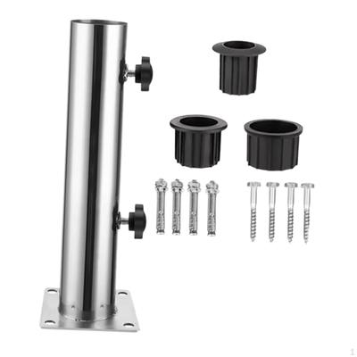 Soporte Base para Base de Sombrilla de Patio, Soporte Tubo Parasol, Soporte Exterior,