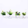 1:12 Dollhouse Simulation Potted Plants Simulation Plants Dollhouse Green Plant  Kids Gift