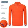 Polo Shirt with Custom Logo, Long-Sleeve, Autumn/Winter, Cultural Ad Shirt