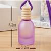 1Pcs 11ml Air Freshener Empty Bottle Car Hanging Glass Bottle Aromatherapy Pendant Diffuser Car Decoration Aromatherapy Ornament