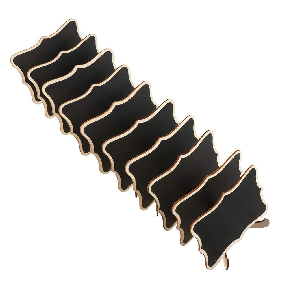 10pcs Creative Message Blackboards with Easel Stand Wedding Place Cards  Party Supplies