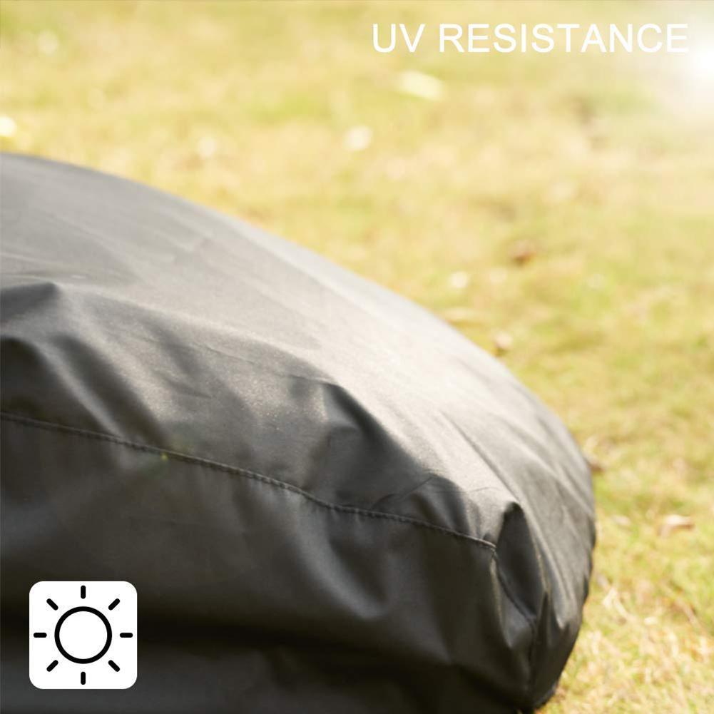 Oxford BBQ Cover Outdoor Dustproof Waterproof ForWeber Heavy Duty Grill Covers Rain Protective Outdoor Barbecue Cover Round