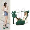 Móda Vysoké podpatky Dámské boty na podpatku Elegantní dámské Super vysoké podpatky Značkové Dámské lodičky Tenký podpatek 12cm Plus Size 42 D153