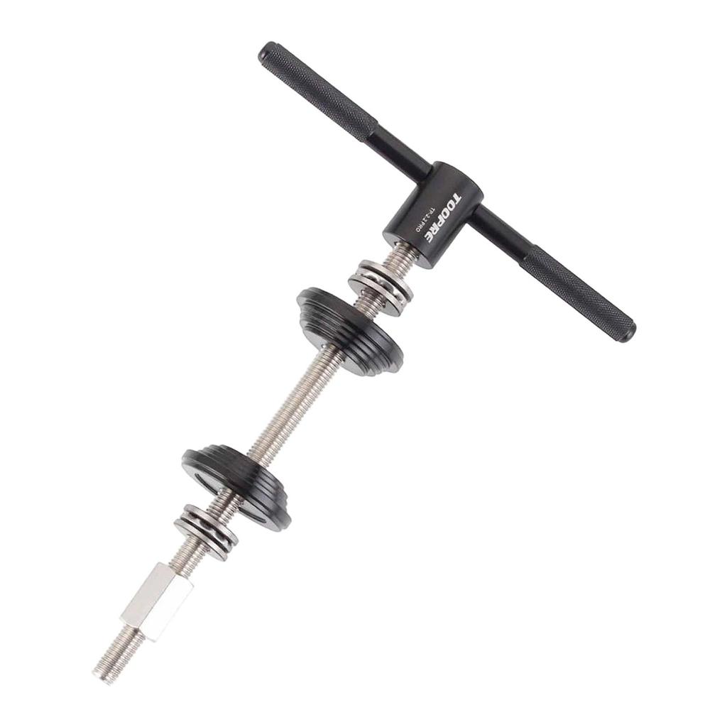 Headset Cup Shaft Bowl Remover Ball Bearing Press Kit for Bicycle Maintenance and Garage Bike Fitting Tools