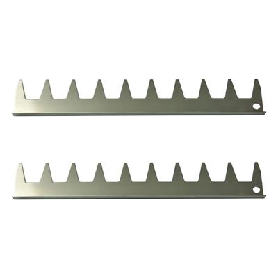 Professional 2 Pack Beekeeping Rakes Precise Stainless 9 Frame Spacers for Accurate Measurements Outdoor Hive Management