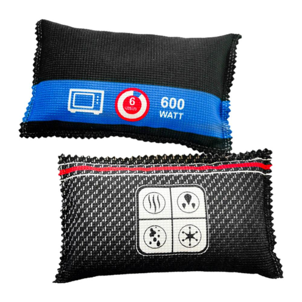 1 Pack 400g Car Desiccant, Reusable Interior Dehumidifier Cushion Silicone Dryer For Cars Fogged Windows