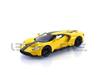 TrueScale Miniatures MINI GT 1/64 Scale Ford GT Triple Yellow Left-Hand Drive Finished Model