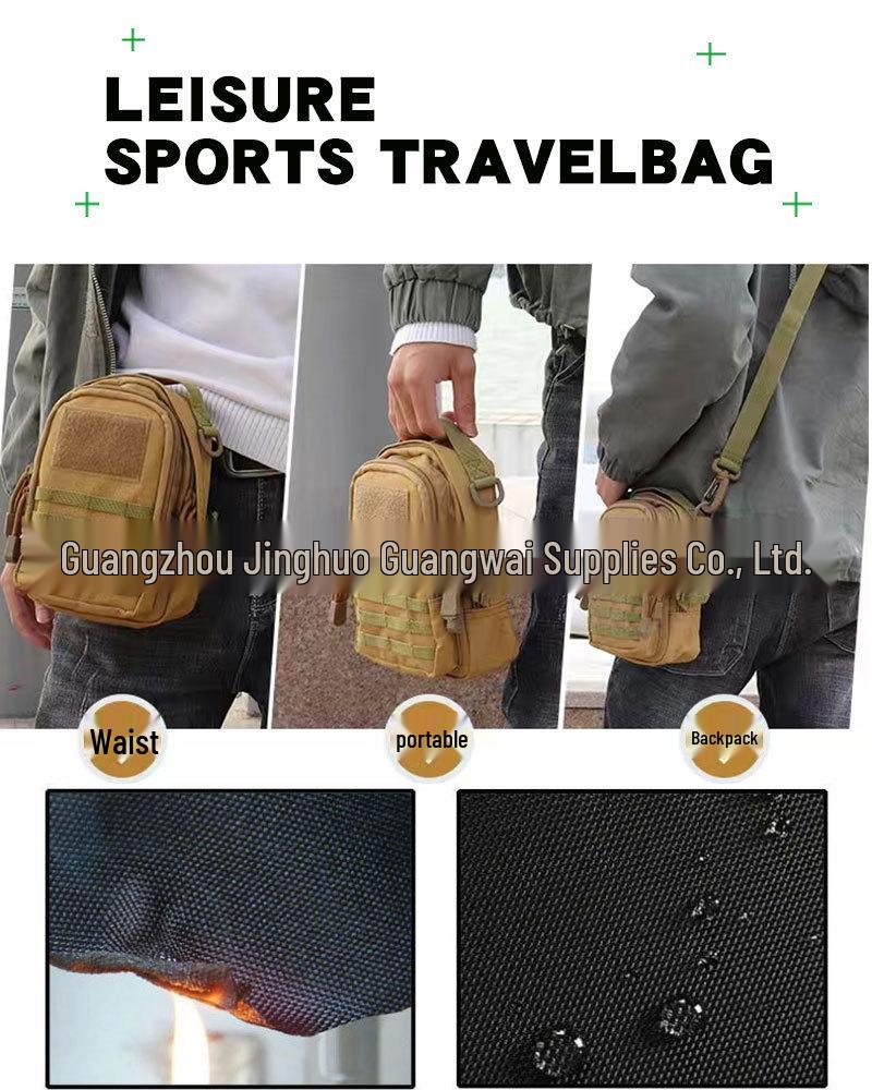 Portable Unisex Tactical Crossbody Bag - Oxford Cloth