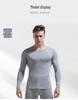 Men's Plus Size Cotton Wool Blend Base Layer Long Sleeve Top