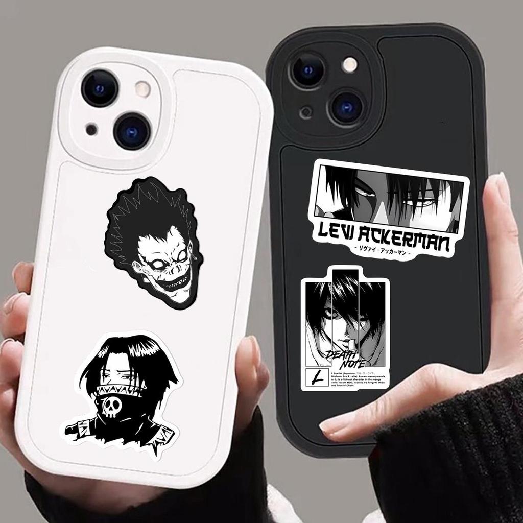 50 Death Note Anime Stickers for Notebooks, Phone Cases & Planners - DIY Creative Decoration
