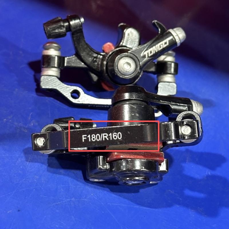 

1 шт. передній та задній велосипедний супорт механічний дисковий гальмівний супорт гірський велосипед частина дискових гальм гірський велосипед частина велосипеда