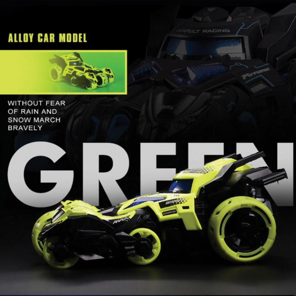 Cabot(Catapult Max) 3-in-1 Pullback Diecast Mini Car (3 Color Options)