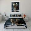 "Wildlife Nature Print Decor" Soft Skin-Friendly Bedding Set Includes 1 Duvet Cover And 2 Pillowcase Gift