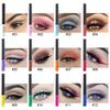 12 Color Matte Liquid   Set Eye Makeup Liquid Colorful Eye Liner Waterproof Smudge-proof  -lasting