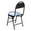 Portable Folding Bedside Bathroom Potty Toilet Convenient Commode Seat Shower Chair No-slip Feet For Elderly Disabled