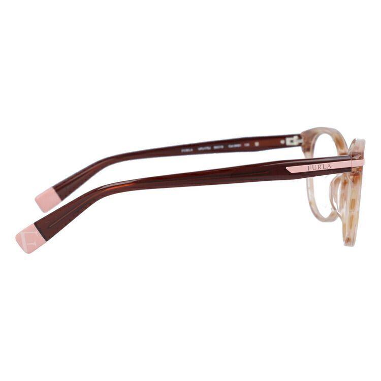 Used Furla Glasses Frame Wellington Type Stylish Reading Glasses Reading Glasses Asian Fit FURLA VFU175J 0K61 50 Size Unisex Men Women