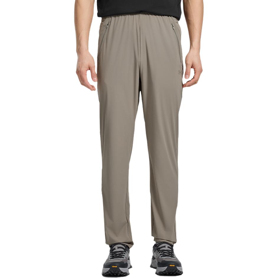 Under Armour SS25 Hiking Series Fashion Simple Windproof Water-Repellent Breathable Straight-Leg Knitted Sports Pants Men Bottoms 15213257-0122