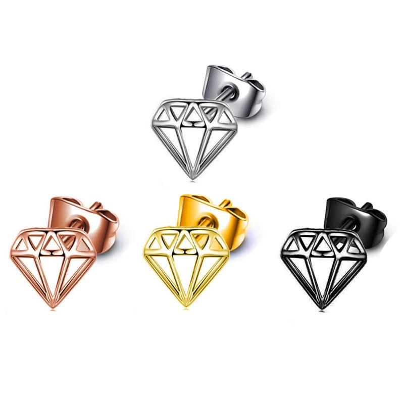 Punkové piercingové šperky individuální pentagramové náušnice z nerezové oceli evropská a americká móda náušnice z titanové oceli