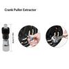 Bicycle Bottom Bracket Tool Crank Puller Remover Chainwheel Puller Set Bike Crankset Extractor Repair Tool Kit for Mountain Road