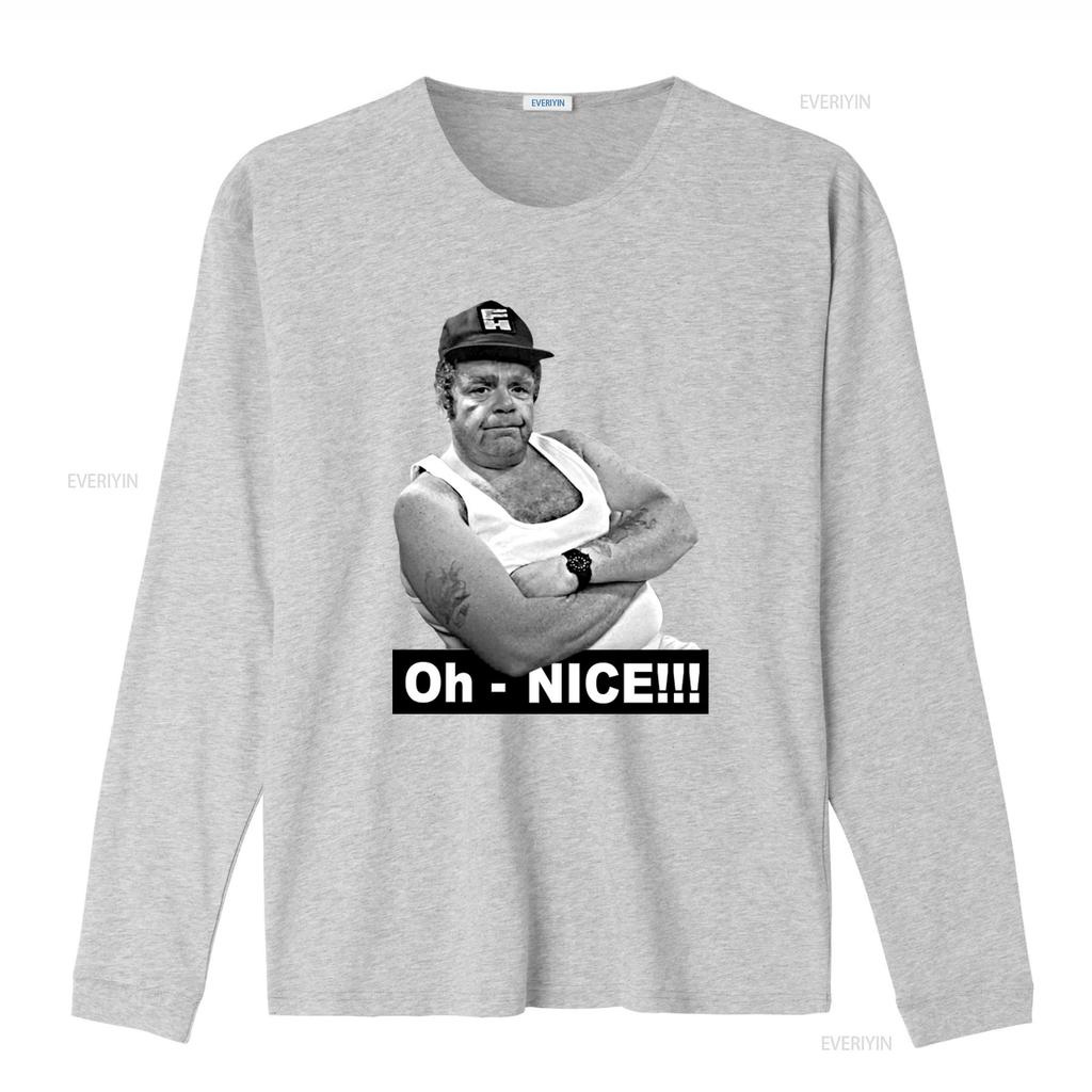 Onslow Keeping Up Appearances Geoffrey Hughes Oh Nice Print T Shirt for Fashion Casual vintage Washed Slightly Stretched