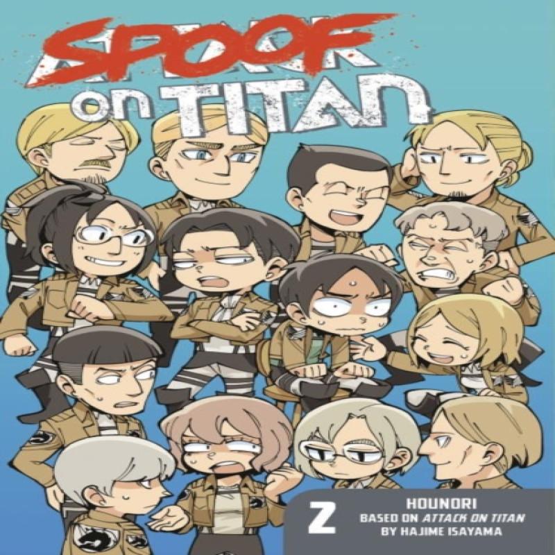 Spoof On Titan 2 Attack On Titan by Hajime Isayama Paperback Book 9781632364098