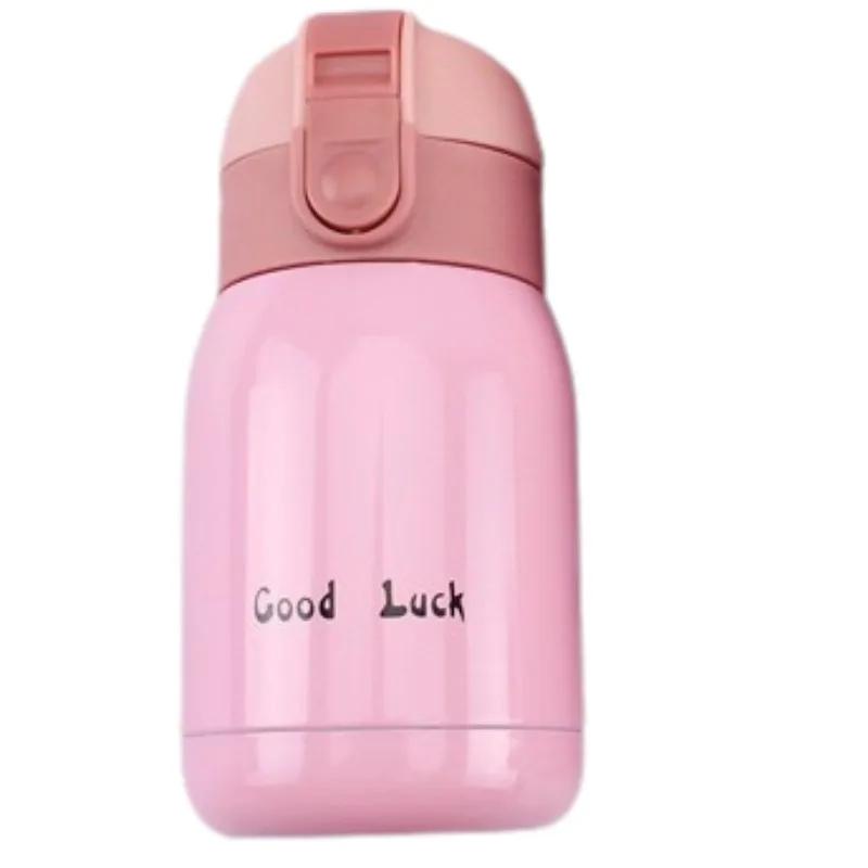 Mini Thermos Cup 200ml/360ml Pocket Cup Stainless Steel Thermal Coffee Mug Vacuum Flask Insulated Hot Water Bottle Kids Gift