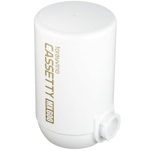 Genuine Toray Torevino Water Purifier, Faucet-Mounted, Cassetti Series, High-Removal Type, Compact Size, High Removal (13 Filters), Replacement Cartri