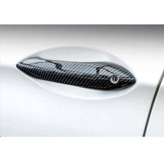 Carbon For BMW 5 7 Series F10 F11 F07 F01 F02 External Door Handle Panel Cover