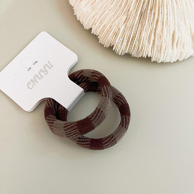 Korean Minimalist Hair Rope: Easy-to-Use Rubber Band for High Ponytails and Hair Accessories