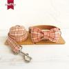 MUTTCO Tear-Resistant Dog Collar & Leash Set with Double Layer Bow - UDC-042