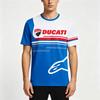 Men's Ducati Corse Racing T-shirt Short Sleeve Motorbike Team Jersey Breathable Quick Dry Motorcycle Sports Tee