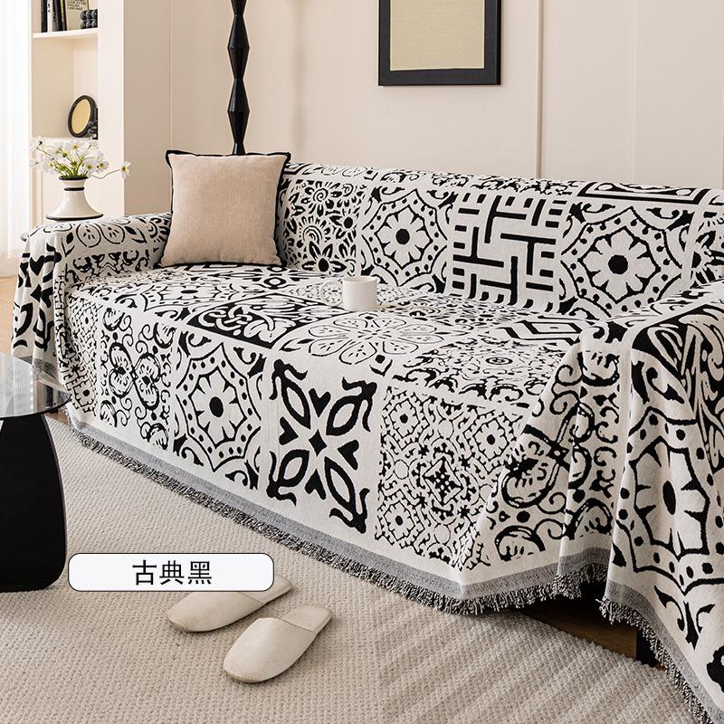 Chenier Sofa Cover Towel, Sofa Blanket Cover Towel All-inclusive Universal Sofa Cover, Dust-proof Four-season Universal Sofa Cushion