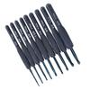 9Pcs Crochet Hooks Set Ergonomic Soft Grip Smooth Needles for Beginners Arthritic Hands Blue