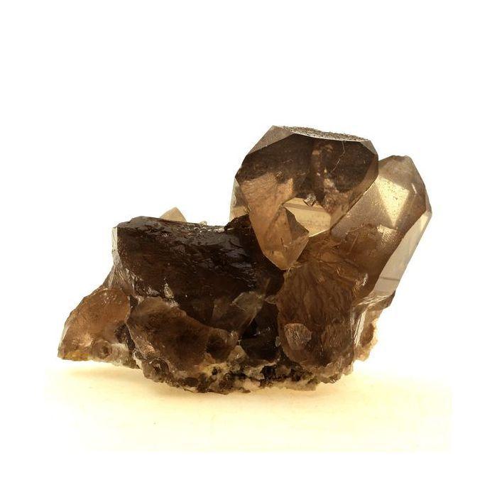 Pierres et Minéraux. Quartz fumé. 1194.0 ct. Massif du Mont-Blanc, Haute-Savoie, France..